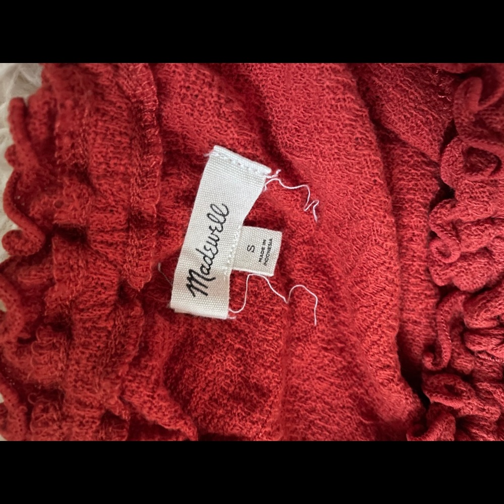 Madewell Texture & Thread Drawstring Top - Picture 7 of 8
